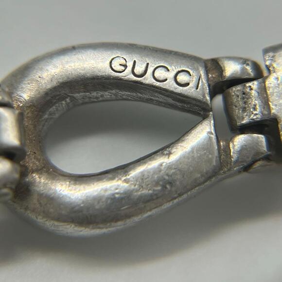Gucci Horsebit Chain Bracelet Sv925 Old - Picture 8 of 16